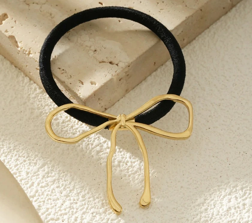 Elastique Chev. Noeud Doré