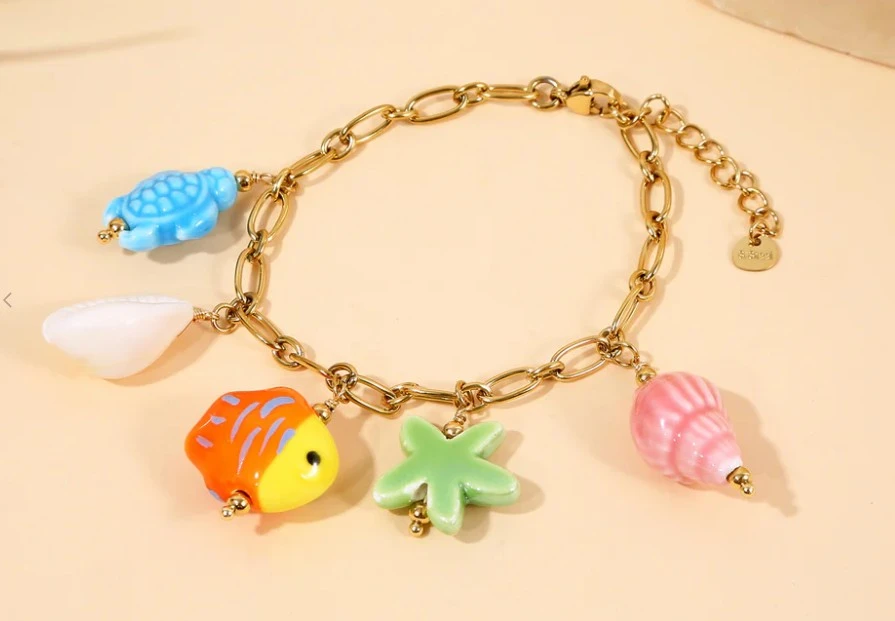 Brac Charms Océan Céramique