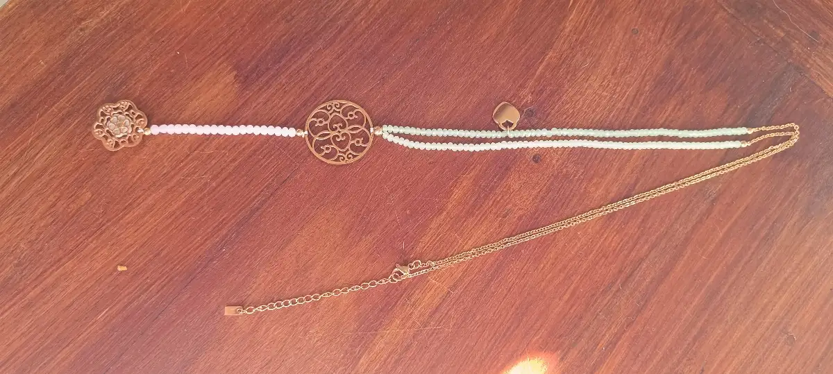 Sautoir Fleurs & Perles