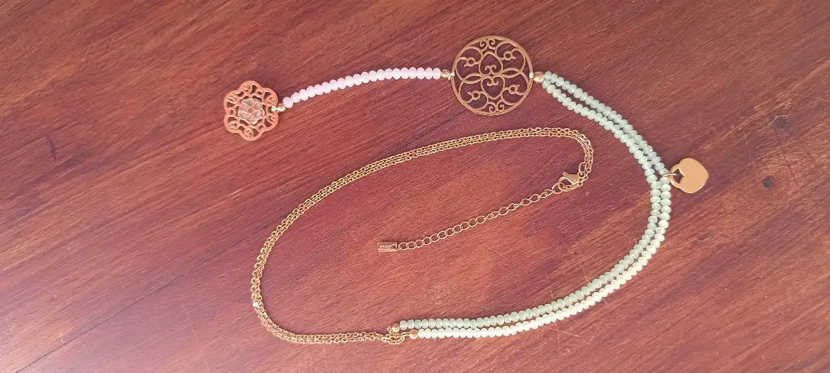 Sautoir Fleurs & Perles